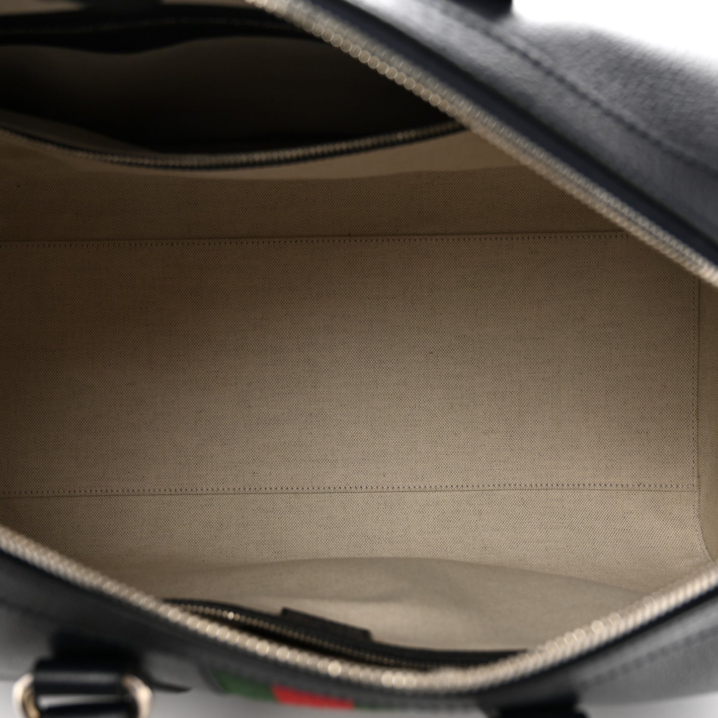 Textured Dollar Calfskin Web Medium Savoy Duffle Bag Blue
