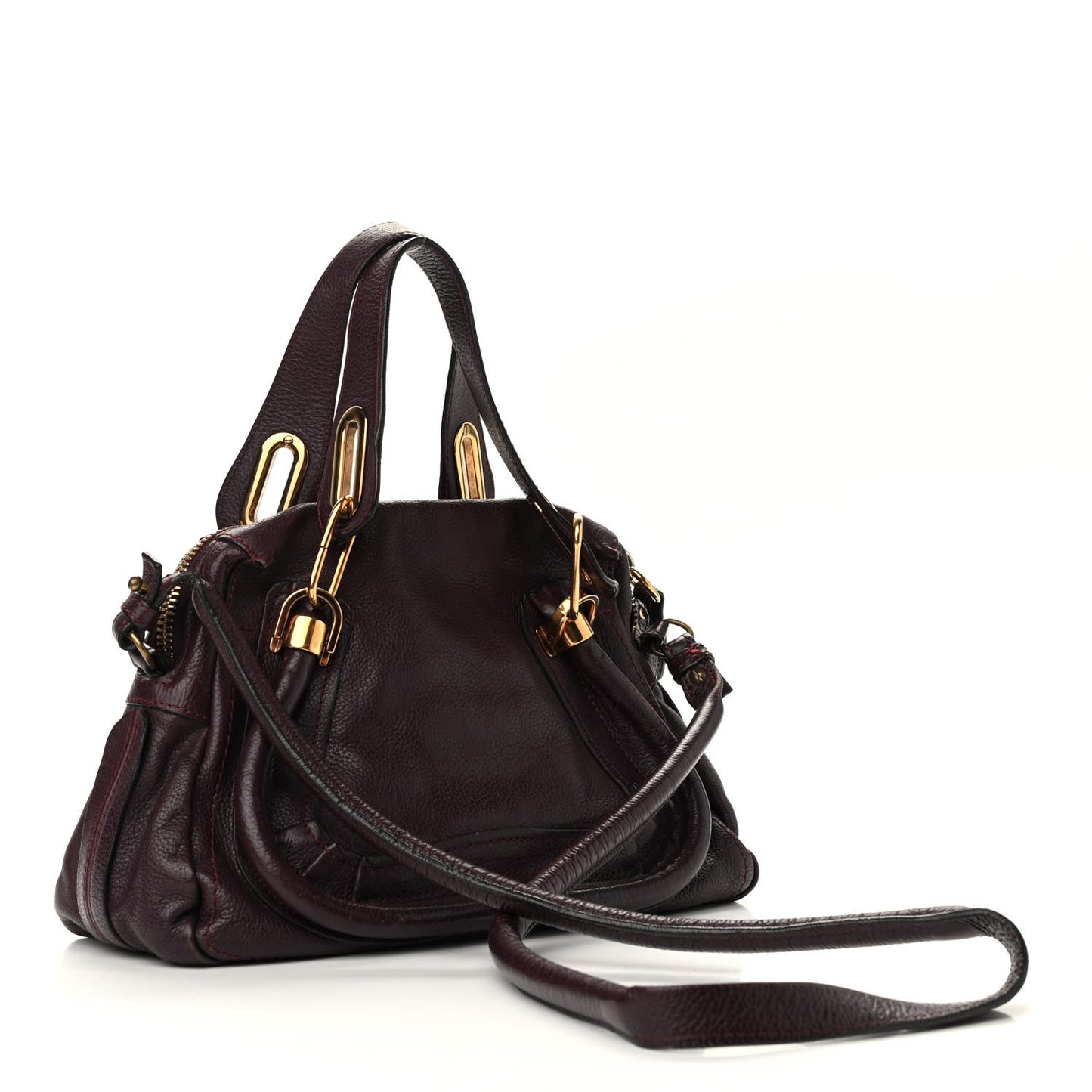 Calfskin Small Paraty Purple
