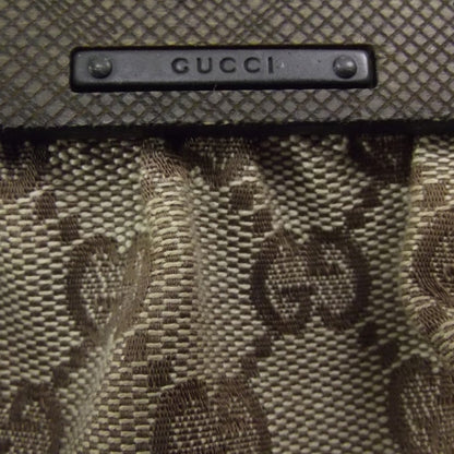 Gucci Monogram Wooden Frame Satchel Ebony 10 of 10