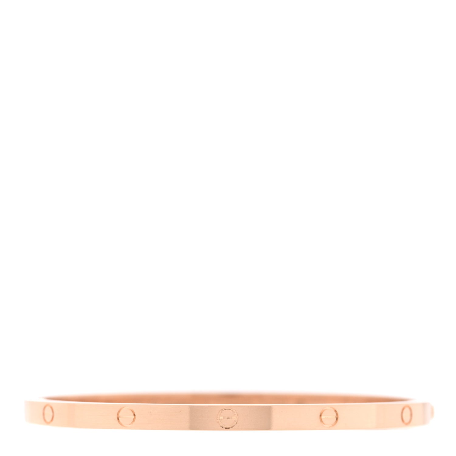 Cartier 18K Pink Gold Small LOVE Bracelet 17 1 of 6