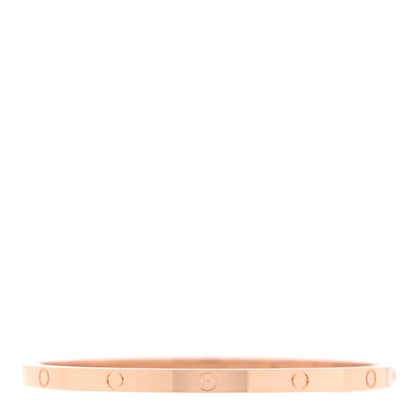 Cartier 18K Pink Gold Small LOVE Bracelet 17 1 of 6