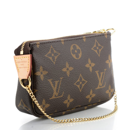 Louis Vuitton Monogram Mini Pochette Accessories 3 of 7