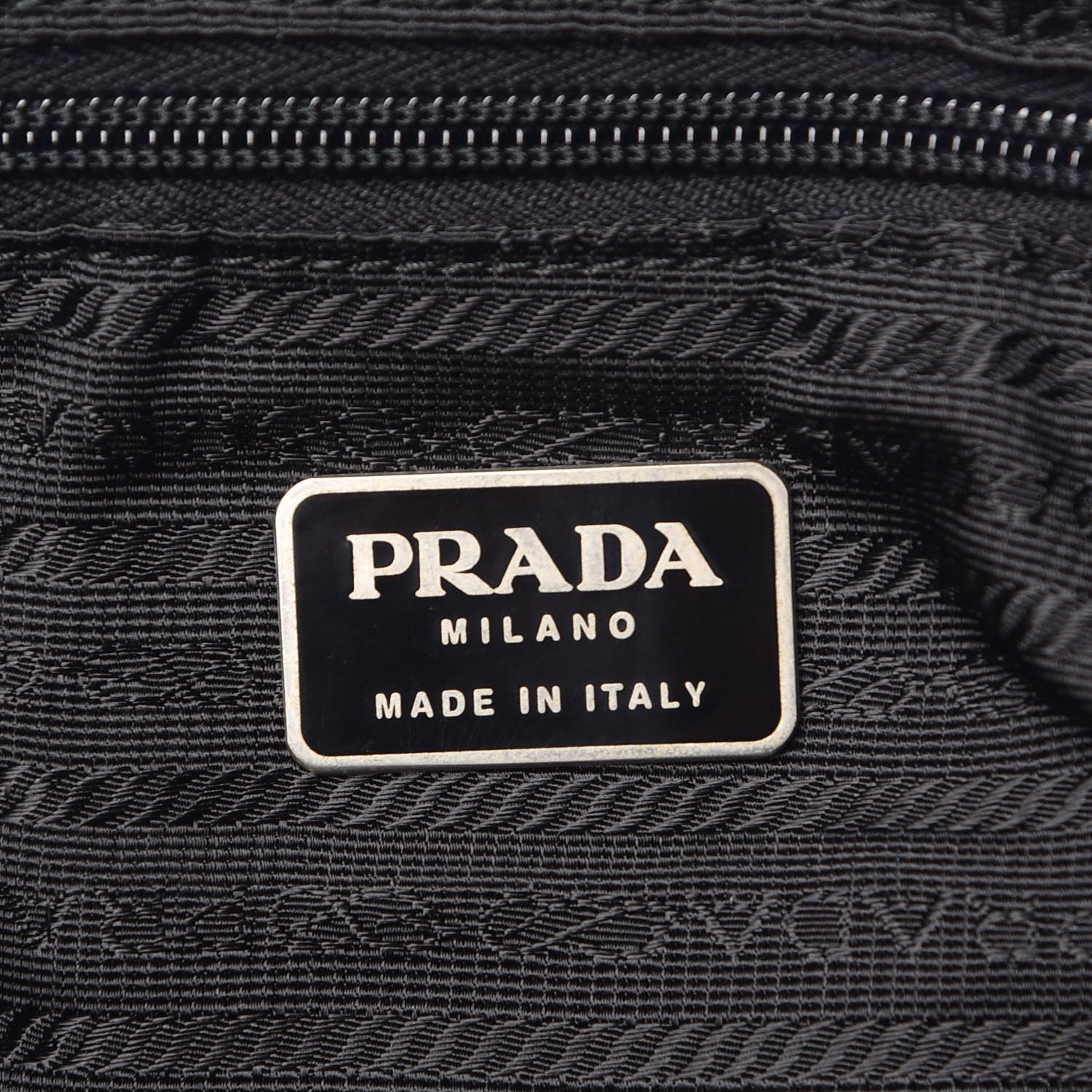 Prada Nylon Vela Medium Backpack Black 6 of 12