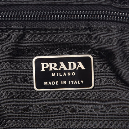 Prada Nylon Vela Medium Backpack Black 6 of 12