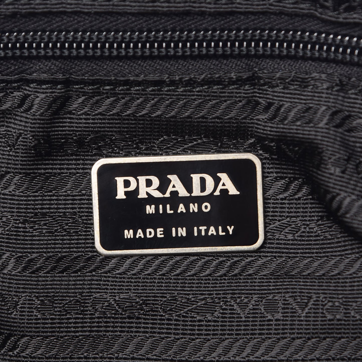 Nylon Vela Medium Backpack Black
