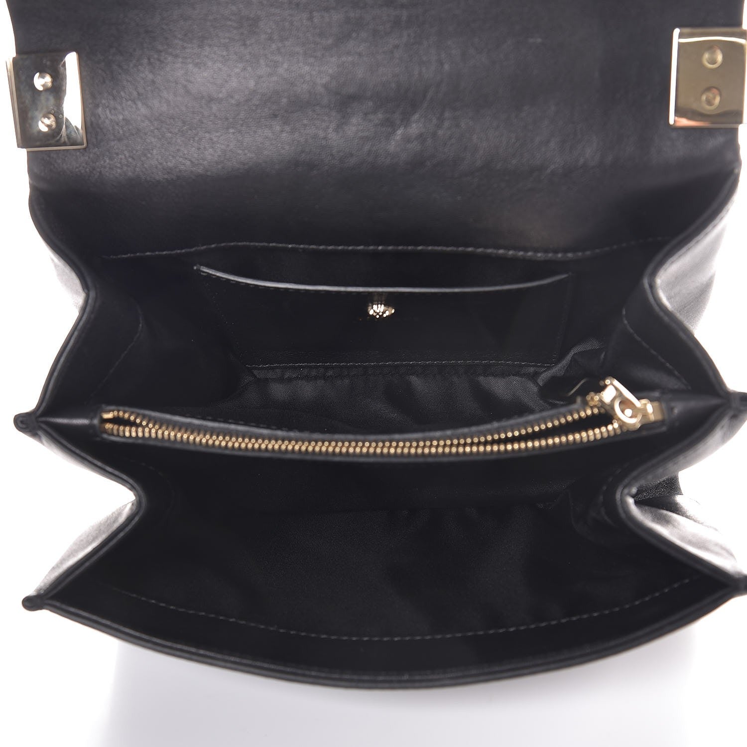 Versace Nappa Palazzo Sultan Shoulder Bag Black 5 of 7