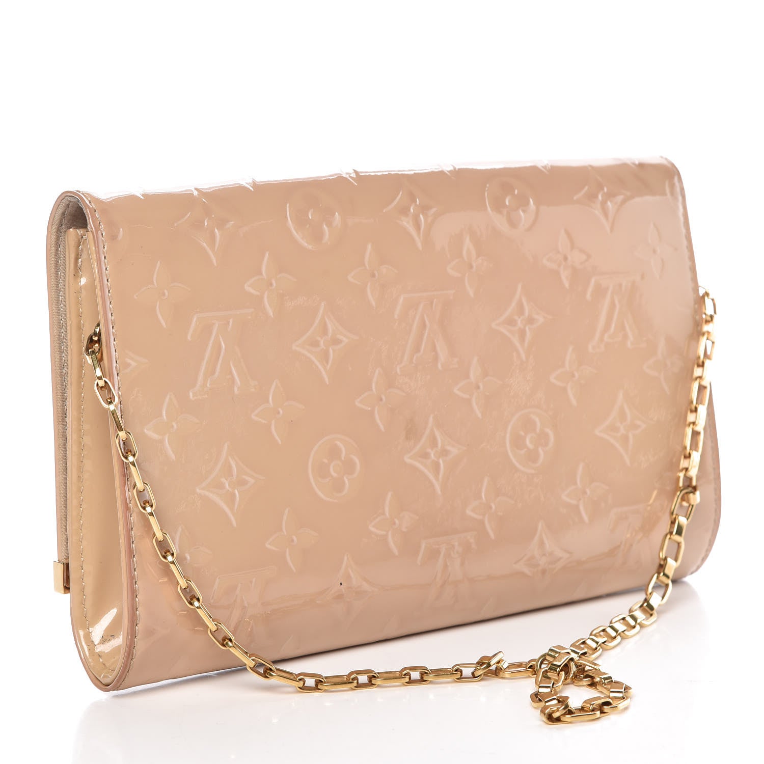 Louis Vuitton Vernis Ana Clutch Dune 3 of 17