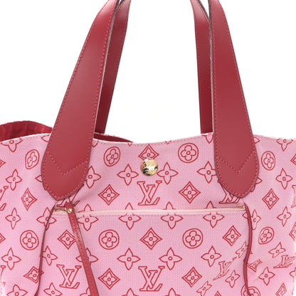 Louis Vuitton Canvas Cabas Ipanema PM Pink 9 of 11