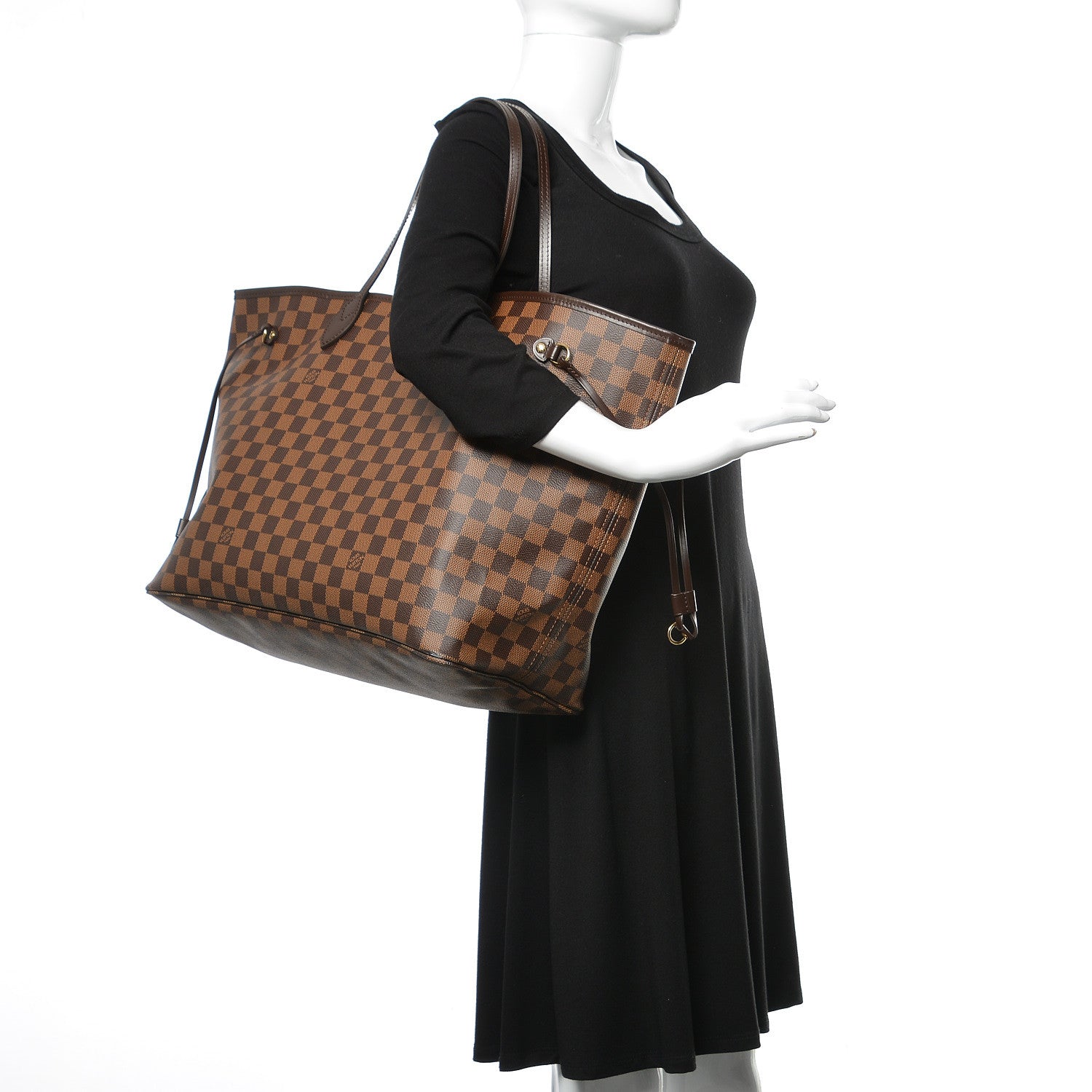 Louis Vuitton Damier Ebene Neo Neverfull GM 2 of 14