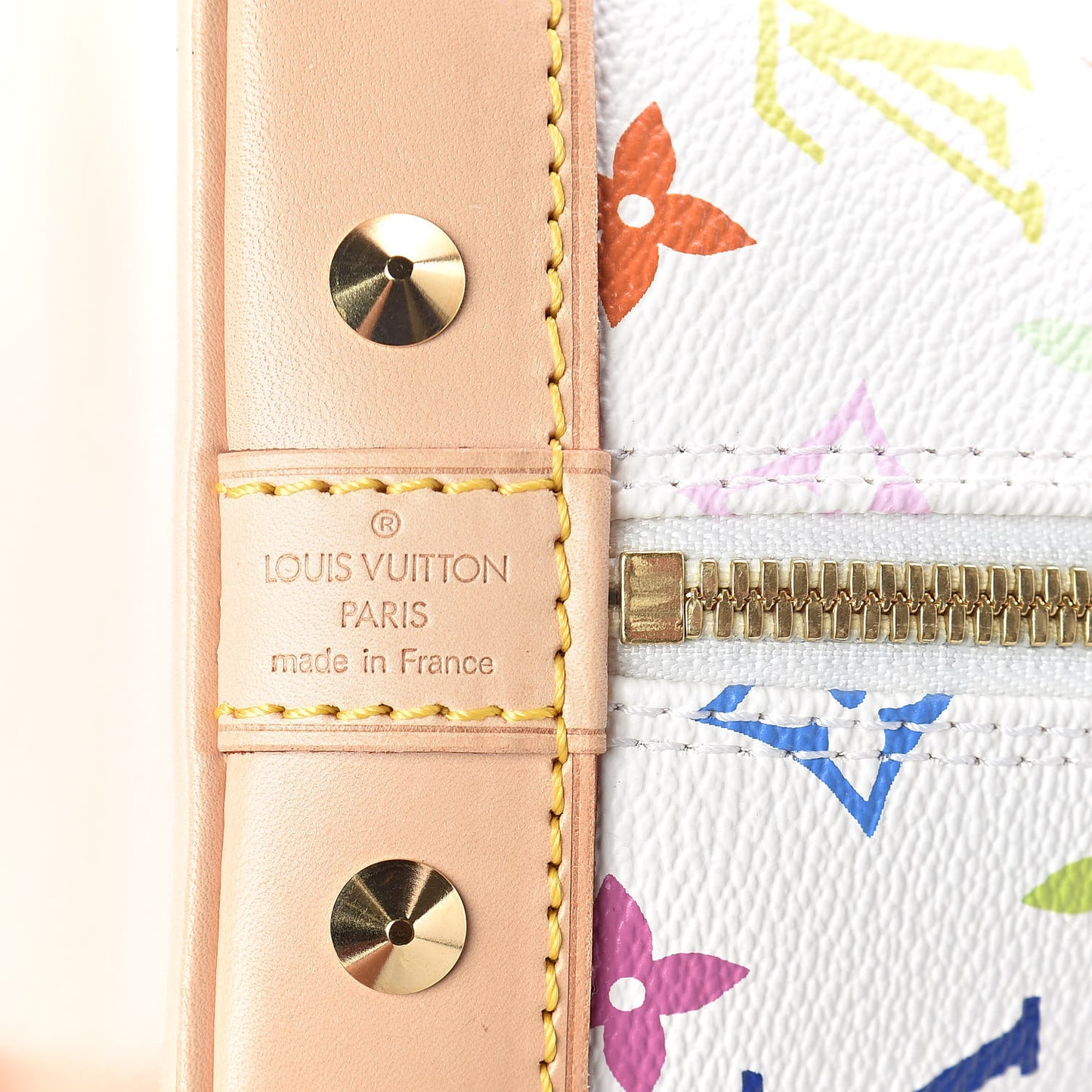 Monogram Multicolor Alma White