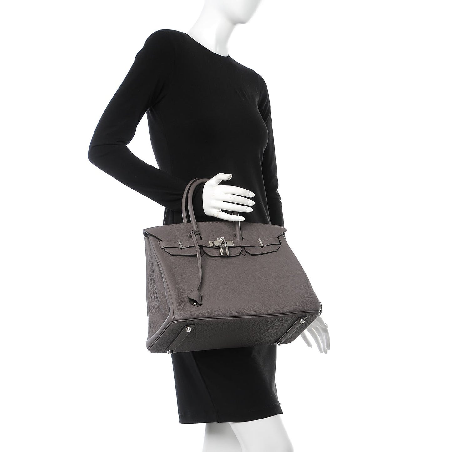 Togo Birkin 35 Etain