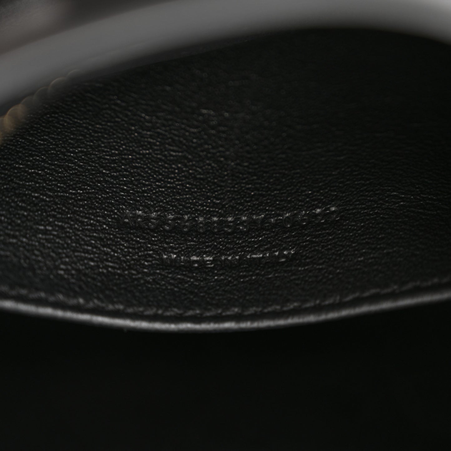 Calfskin Monogram Baby Cabas Black