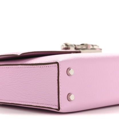 Hermes Chevre Mysore Mini Verrou Chaine Bag Mauve Sylvestre 9 of 12