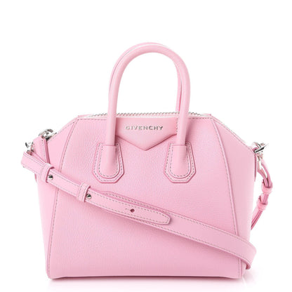 Givenchy Sugar Goatskin Mini Antigona Bright Pink 1 of 8