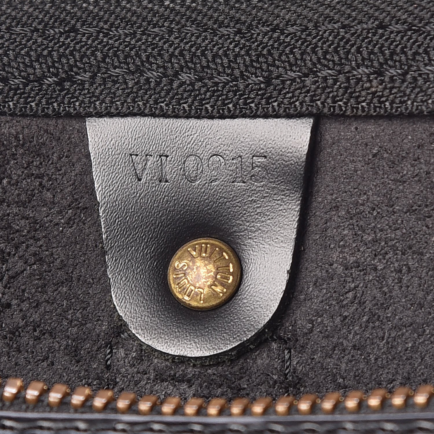 Louis Vuitton Epi Keepall 45 Black 9 of 11