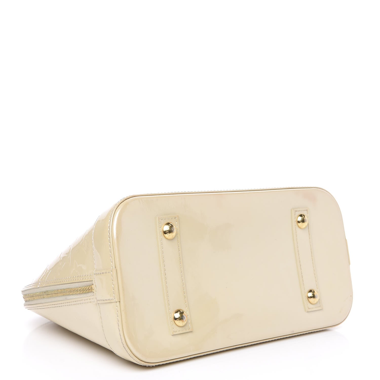 Louis Vuitton Vernis Alma PM Blanc Corail 3 of 15