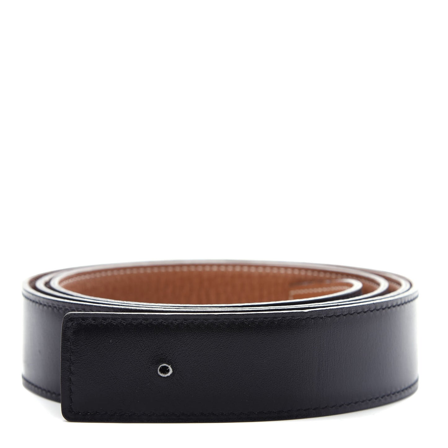 Box Togo 32mm Belt Strap 115 Black Gold