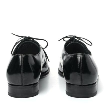 Christian Dior Polished Calfskin Mens Derby Shoe 44 Black 5 of 10
