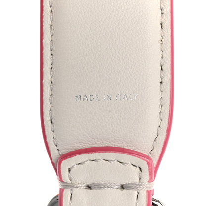 Fendi Vitello Dolce Plexiglass Studded Mini Strap You White Multicolor 5 of 8