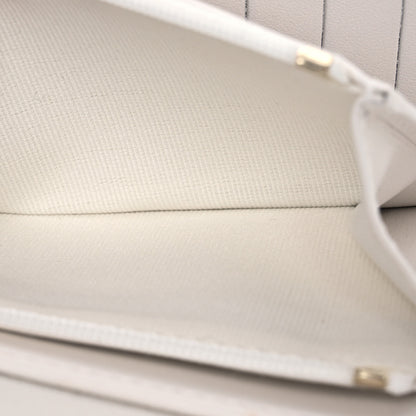 Chanel Caviar Quilted Medium Flap Wallet White 6 of 12