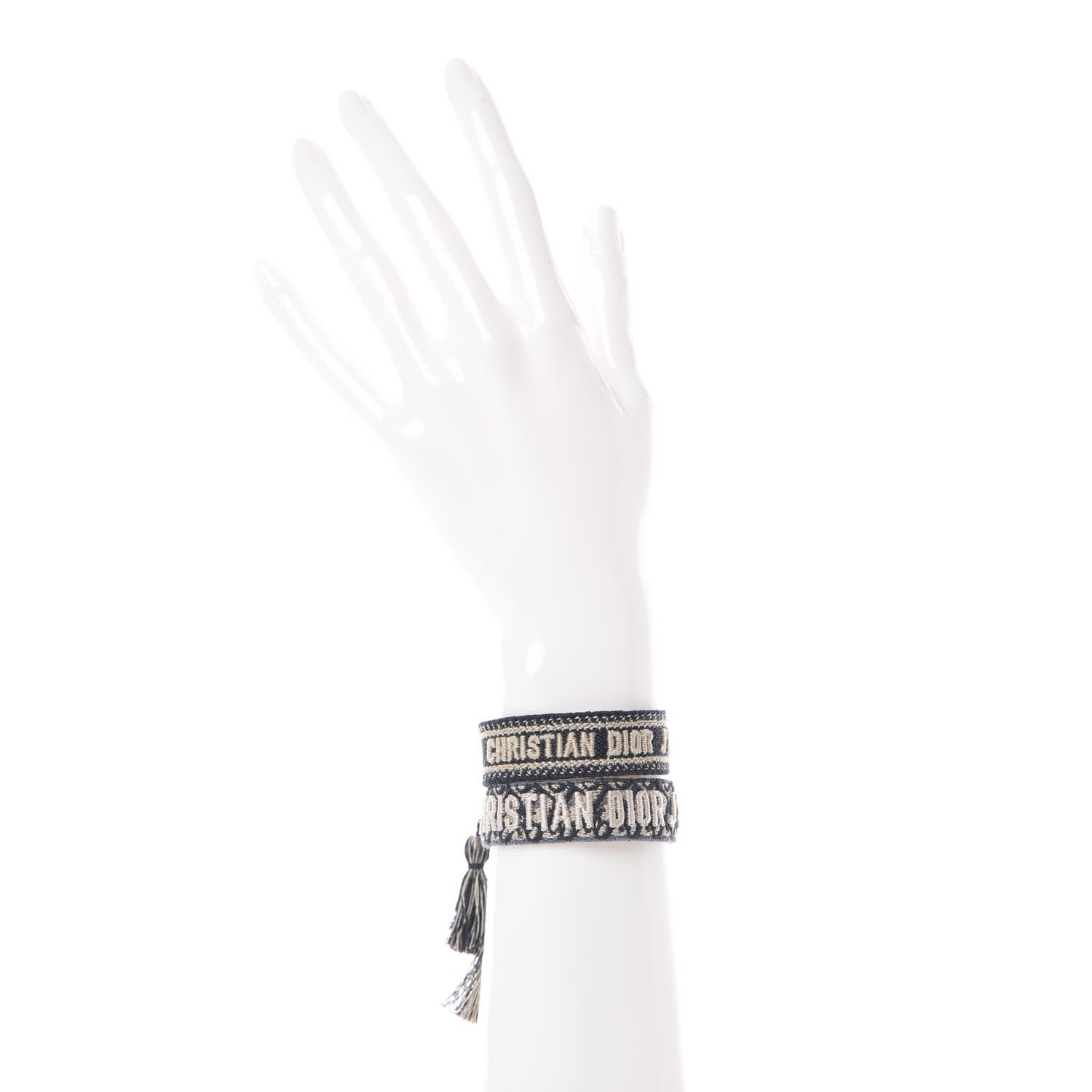 Christian Dior Woven Cotton J'Adior Friendship Bracelet Set 2 of 7