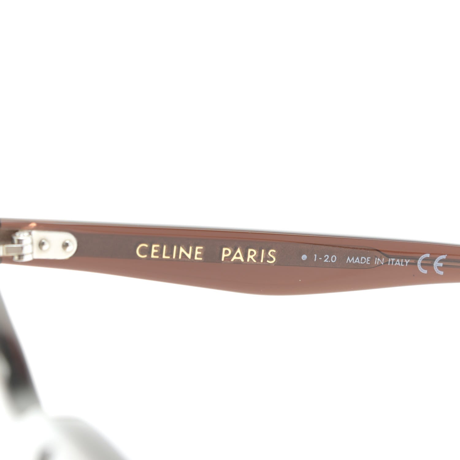 Celine Acetate Cat Eye Gradient Sunglasses CL401341 Dark Brown 5 of 6
