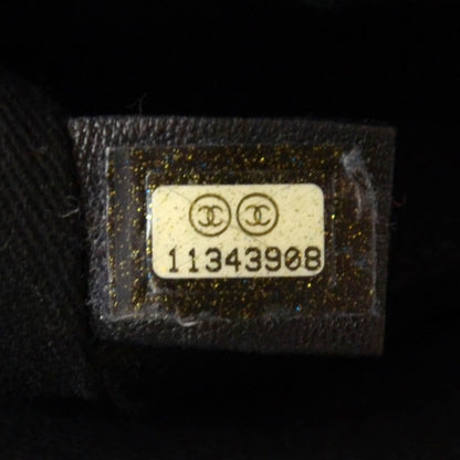 Chanel Terry Cotton Baby Animals Diaper Bag Black 9 of 10