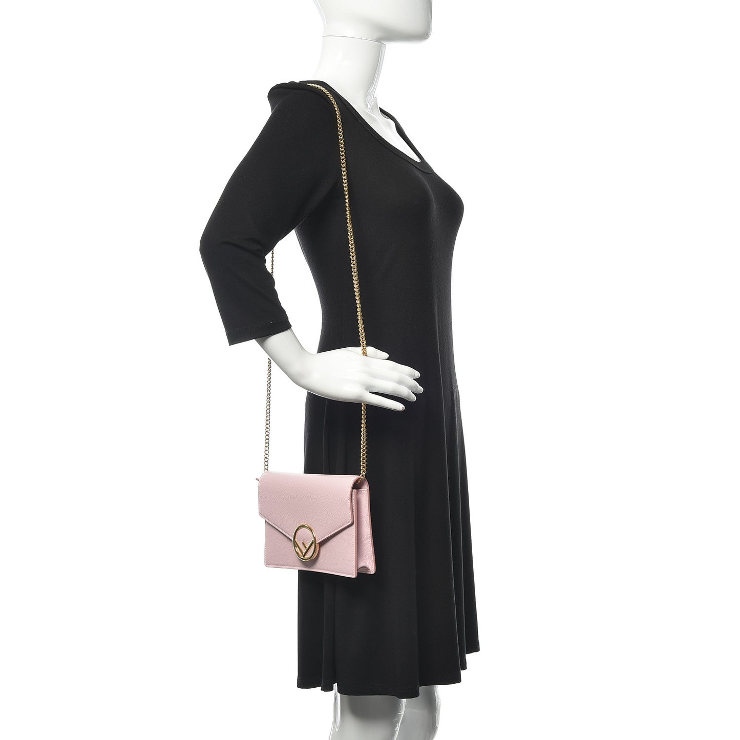 Vitello Cruise F is Fendi Medium Envelope Wallet on Chain Peonia