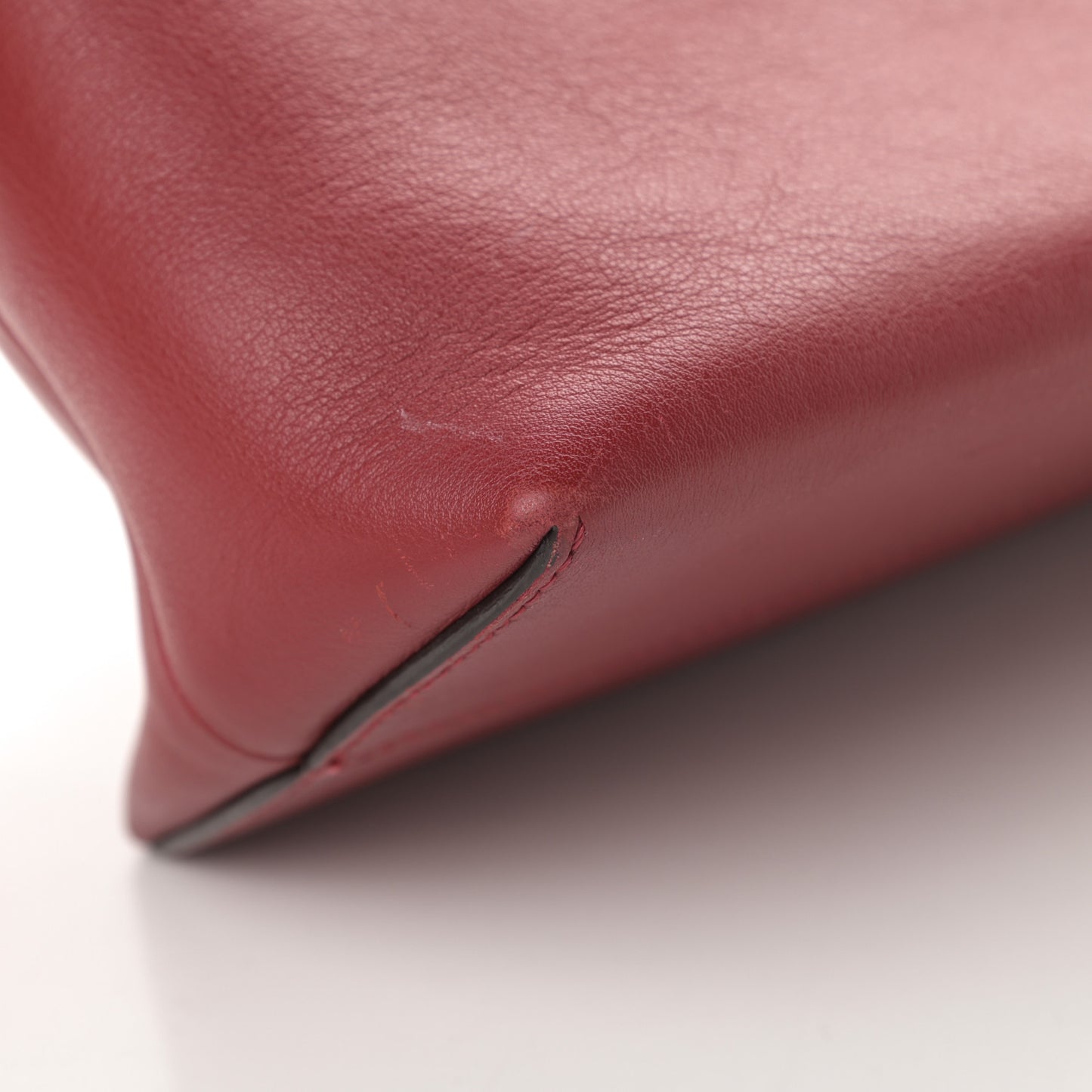 Vitello Dolce Medium By The Way Boston Bag Ciliegia