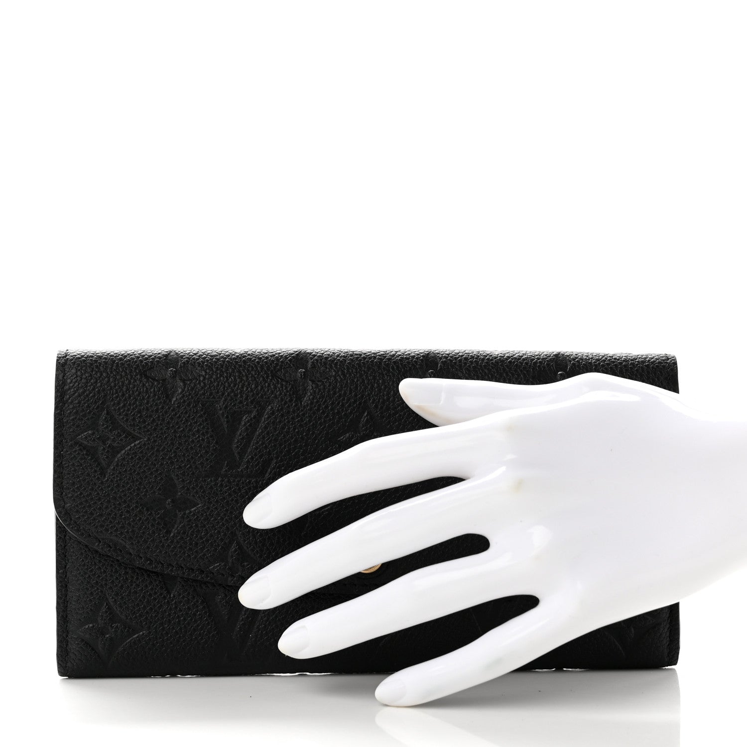 Louis Vuitton Empreinte Emilie Wallet Black Dune 2 of 6