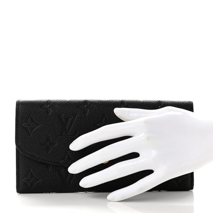 Louis Vuitton Empreinte Emilie Wallet Black Dune 2 of 6