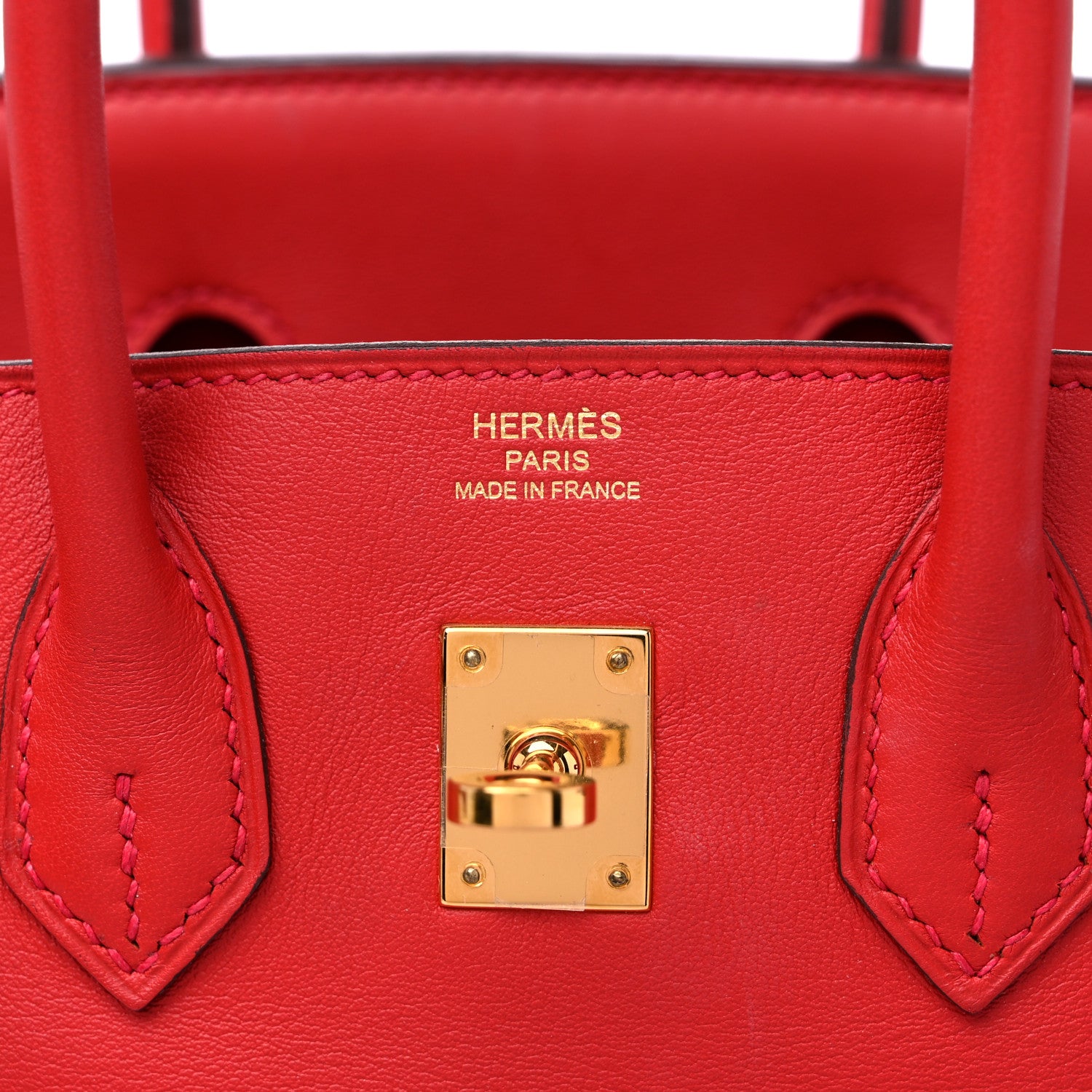 Hermes Swift Birkin 25 Rouge Casaque 7 of 15