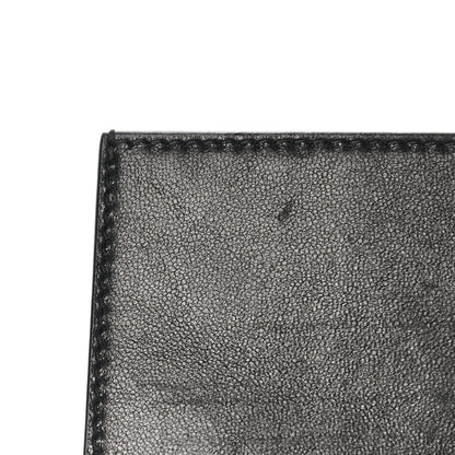 Saint Laurent Calfskin 5 Fragments Zip Pouch Card Holder Black 6 of 12