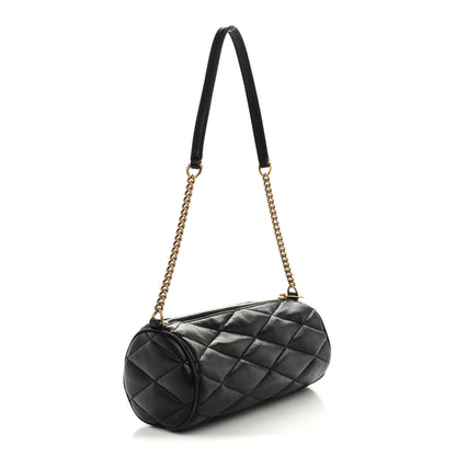 Saint Laurent Lambskin Monogram Mini Sade Tube Bag Black 3 of 10