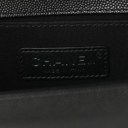Chanel Caviar Quilted Medium Boy Flap Black 6 of 9