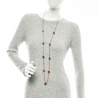 Louis Vuitton Swarovski Gamble Long Necklace Blush 2 of 8