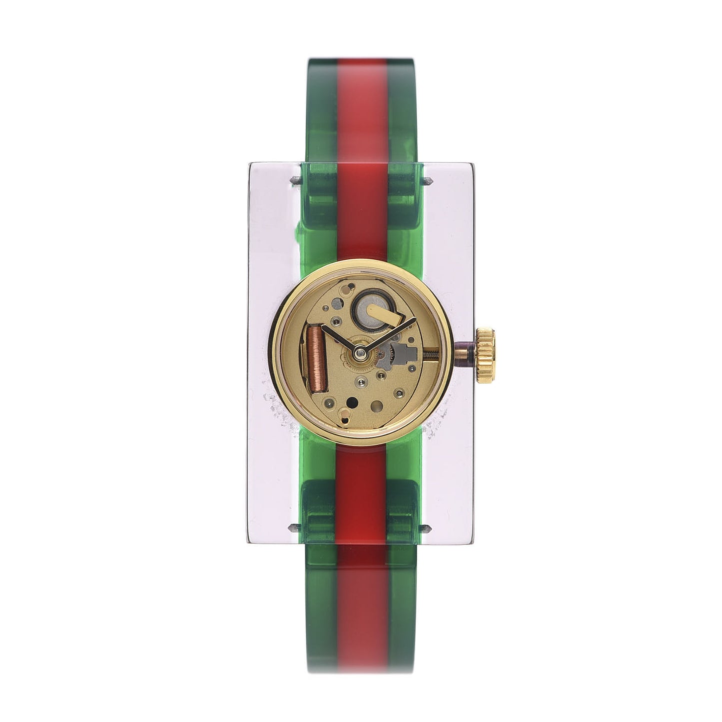 Stainless Steel Plexiglass 24mm Quartz Watch