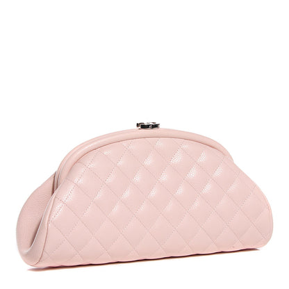 Chanel Caviar Quilted Timeless Clutch Pink 3 of 7