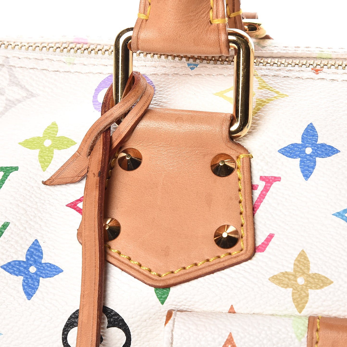 Monogram Multicolor Speedy 30 White
