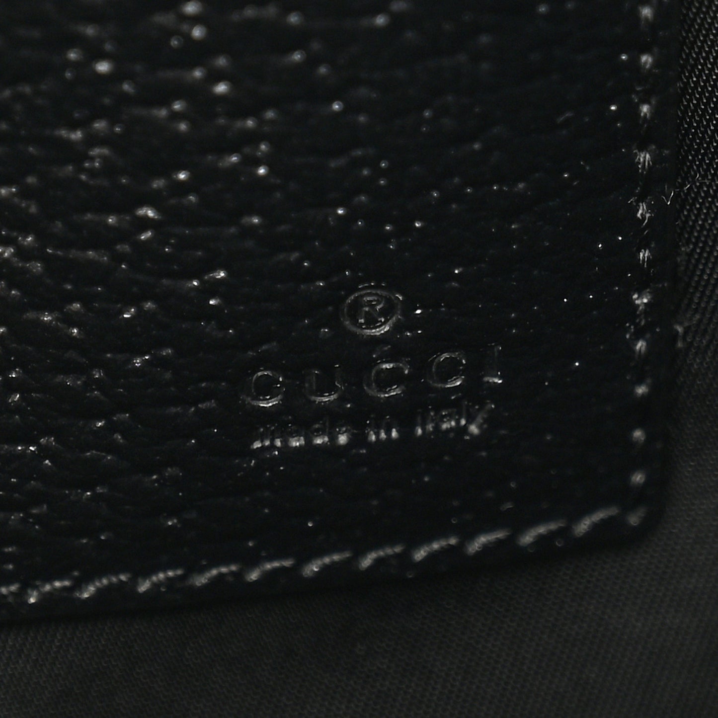 Econyl Nylon Monogram Off The Grid Zip Pouch Black