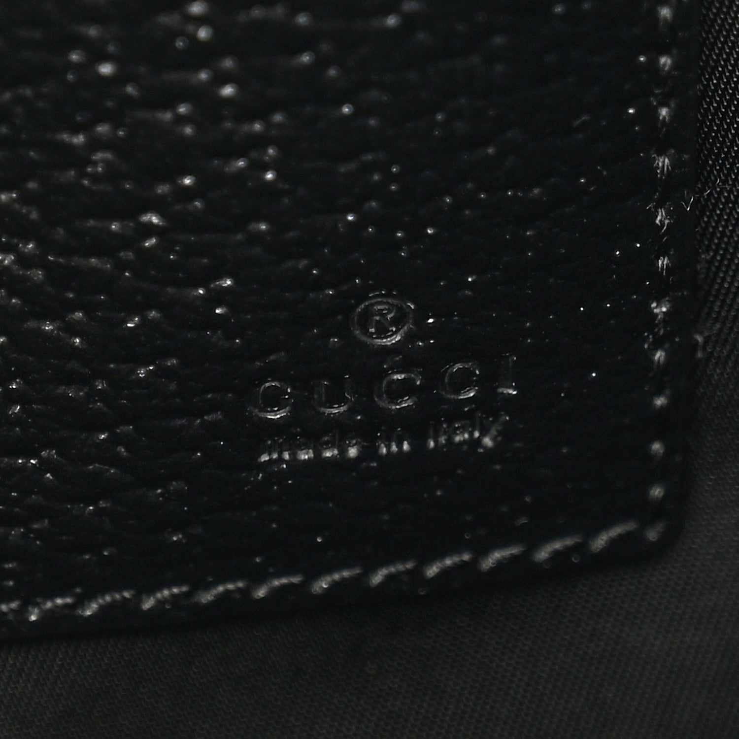 Gucci Econyl Nylon Monogram Off The Grid Zip Pouch Black 6 of 8