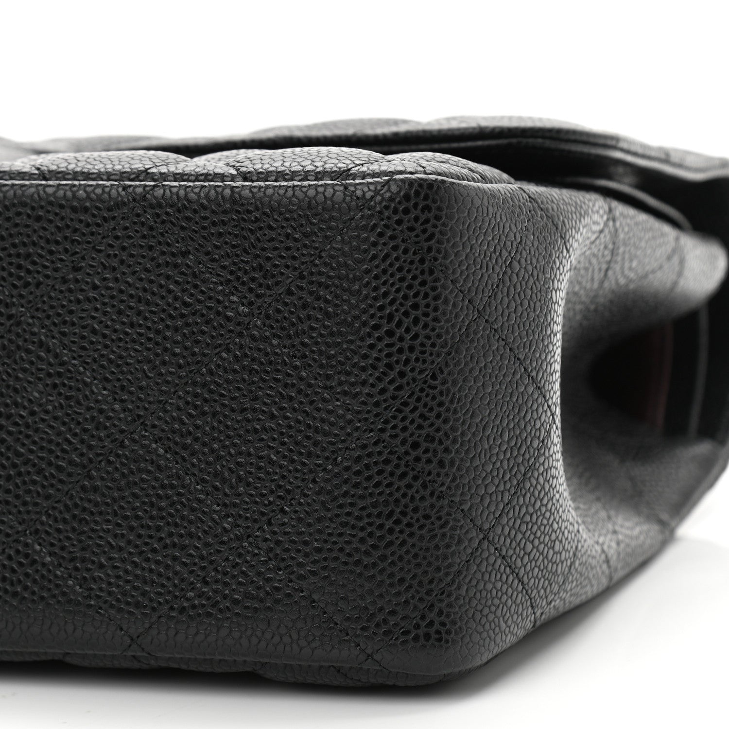 Chanel Caviar Quilted Jumbo Double Flap Black 10 of 11