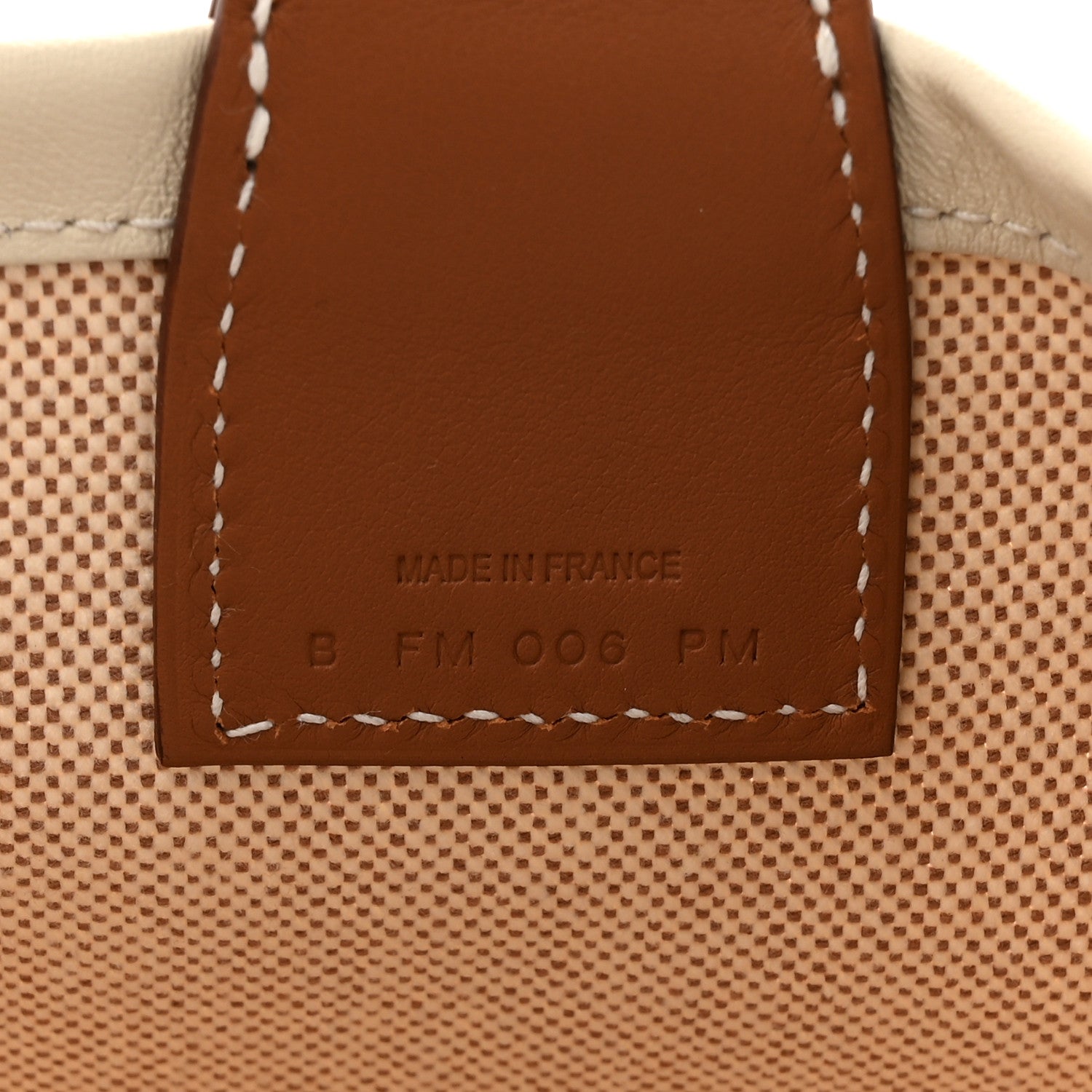Hermes Military Toile Canvas Swift Steeple 28 Bag Ecru Gold 7 of 11