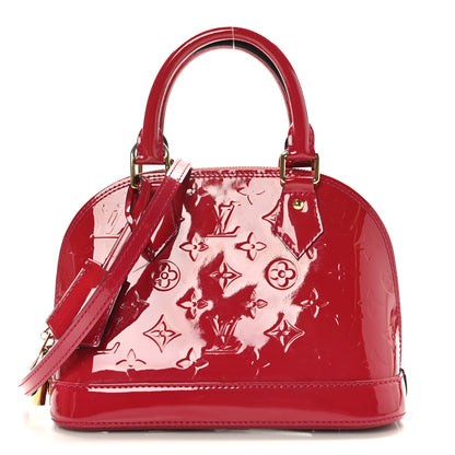 Louis Vuitton Vernis Alma BB Rose Indien 1 of 8