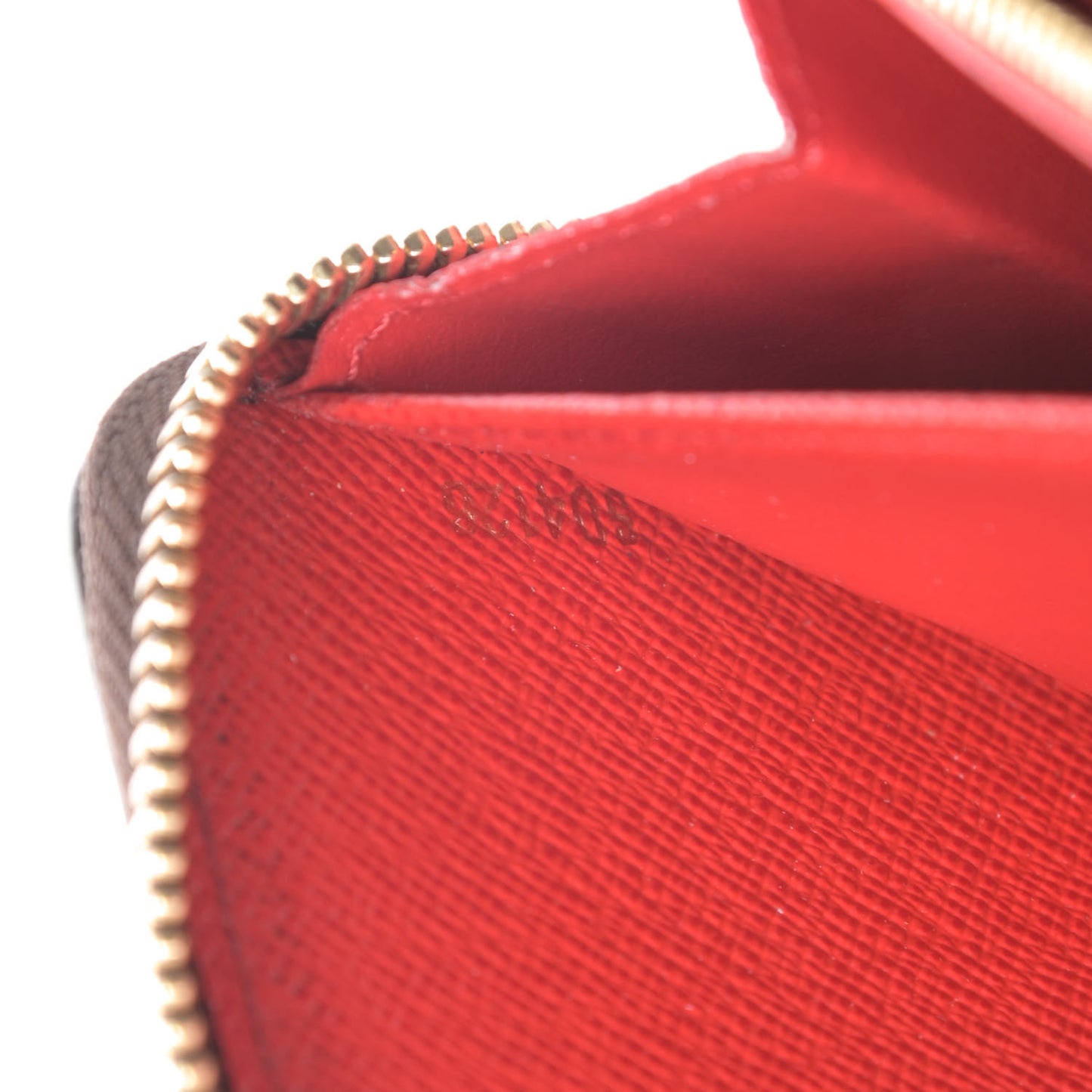 Monogram Zippy Wallet Coquelicot