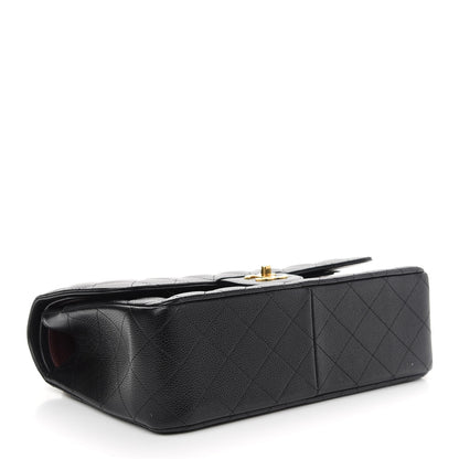 Chanel Caviar Quilted Jumbo Double Flap Black 4 of 9
