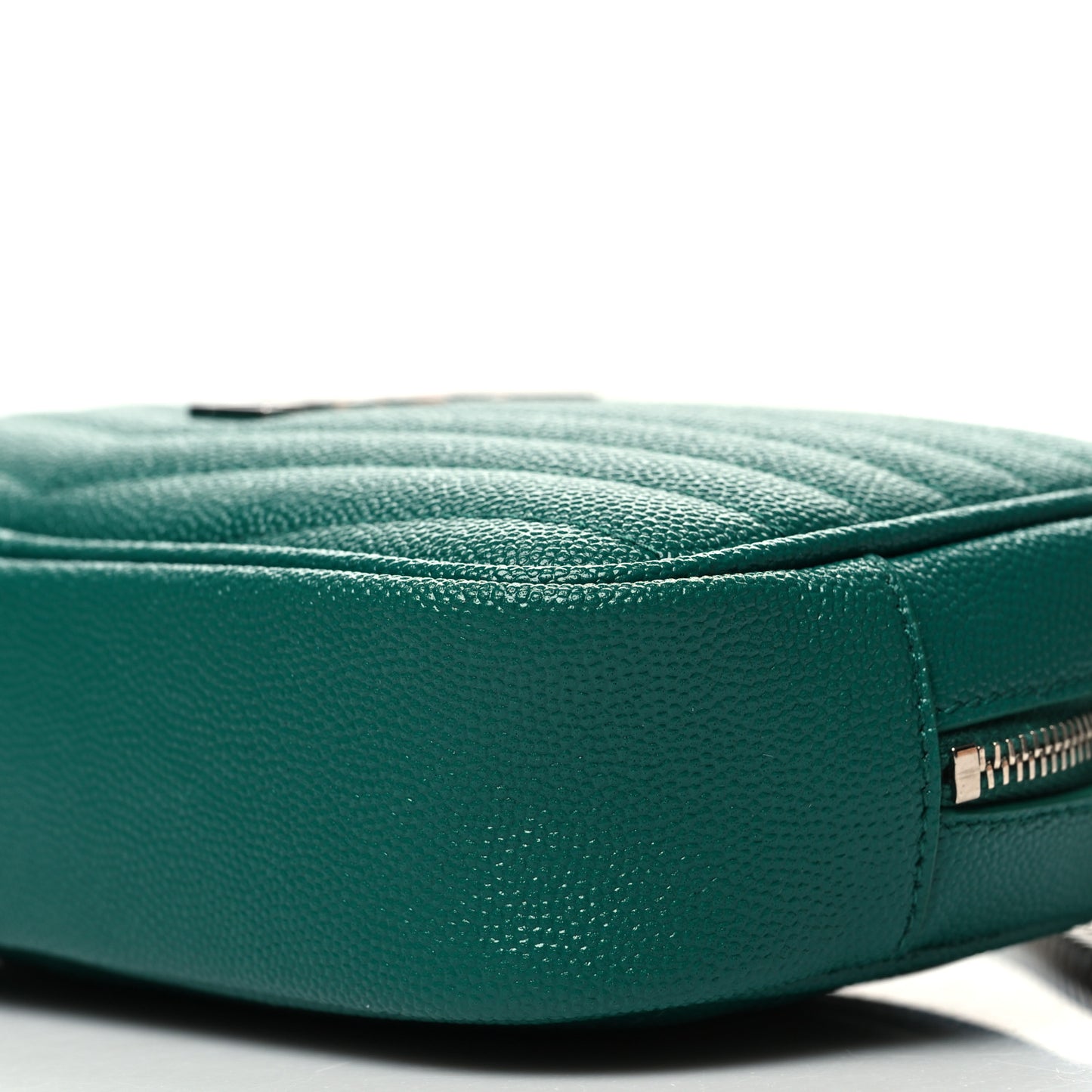 Grain De Poudre Matelasse Monogram Mini Lou Camera Bag Green Field