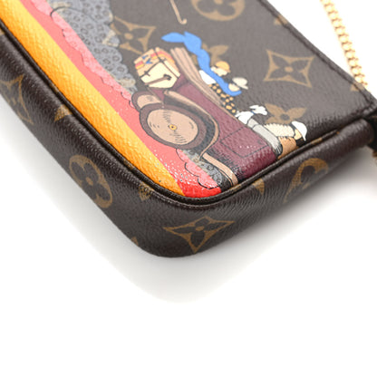 Louis Vuitton Monogram 2015 Christmas Animation Mini Pochette Accessories 8 of 8