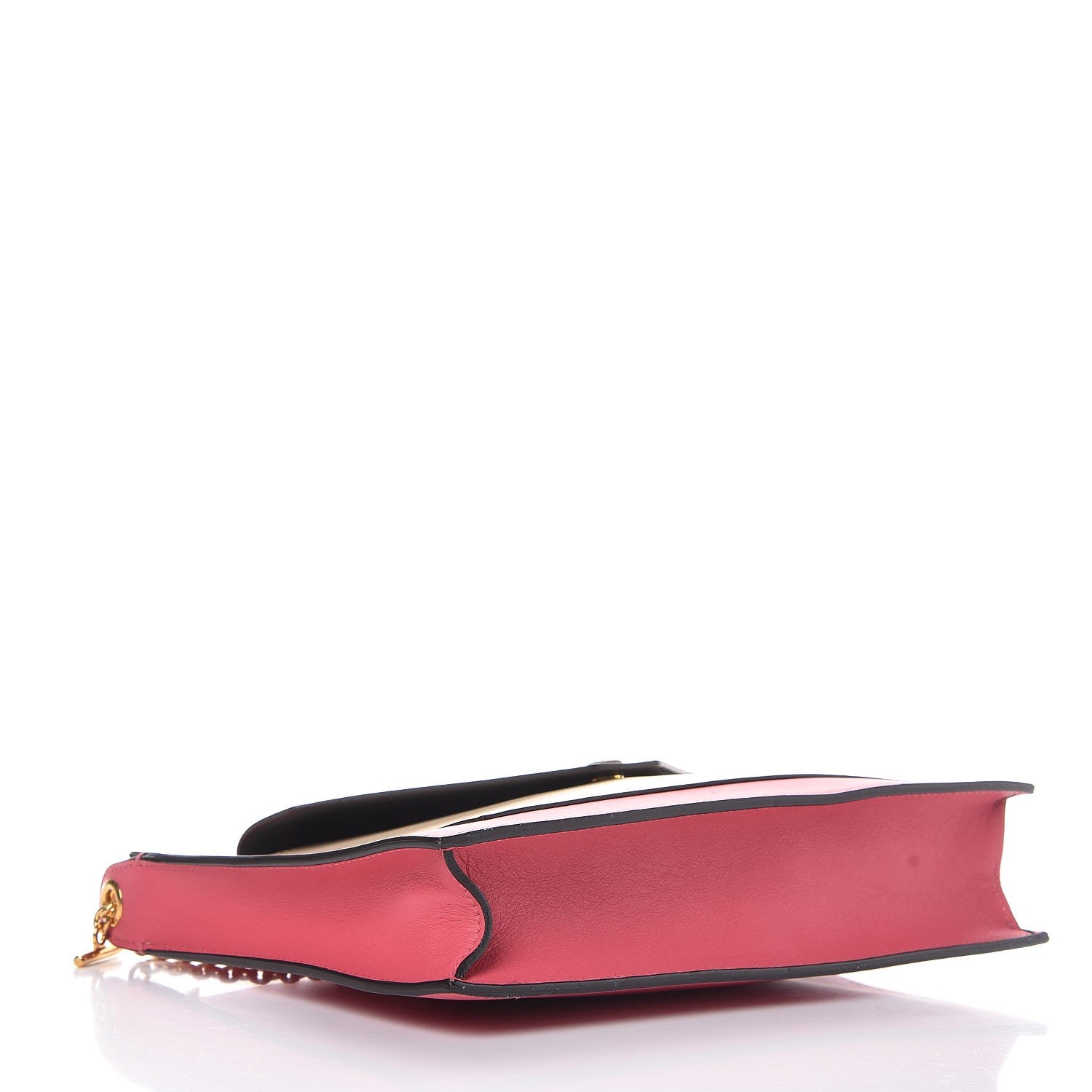 Celine Smooth Calfskin Medium Pocket Clutch On Chain Rose Dust 4 of 10