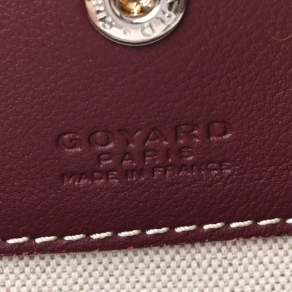 Goyard Goyardine Reversible Anjou GM Burgundy 13 of 19